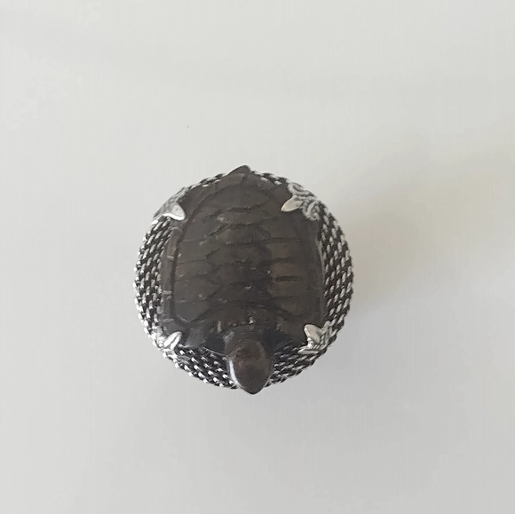 Jean Michael SF Vitg Turtle Ring - Picture 5 of 6
